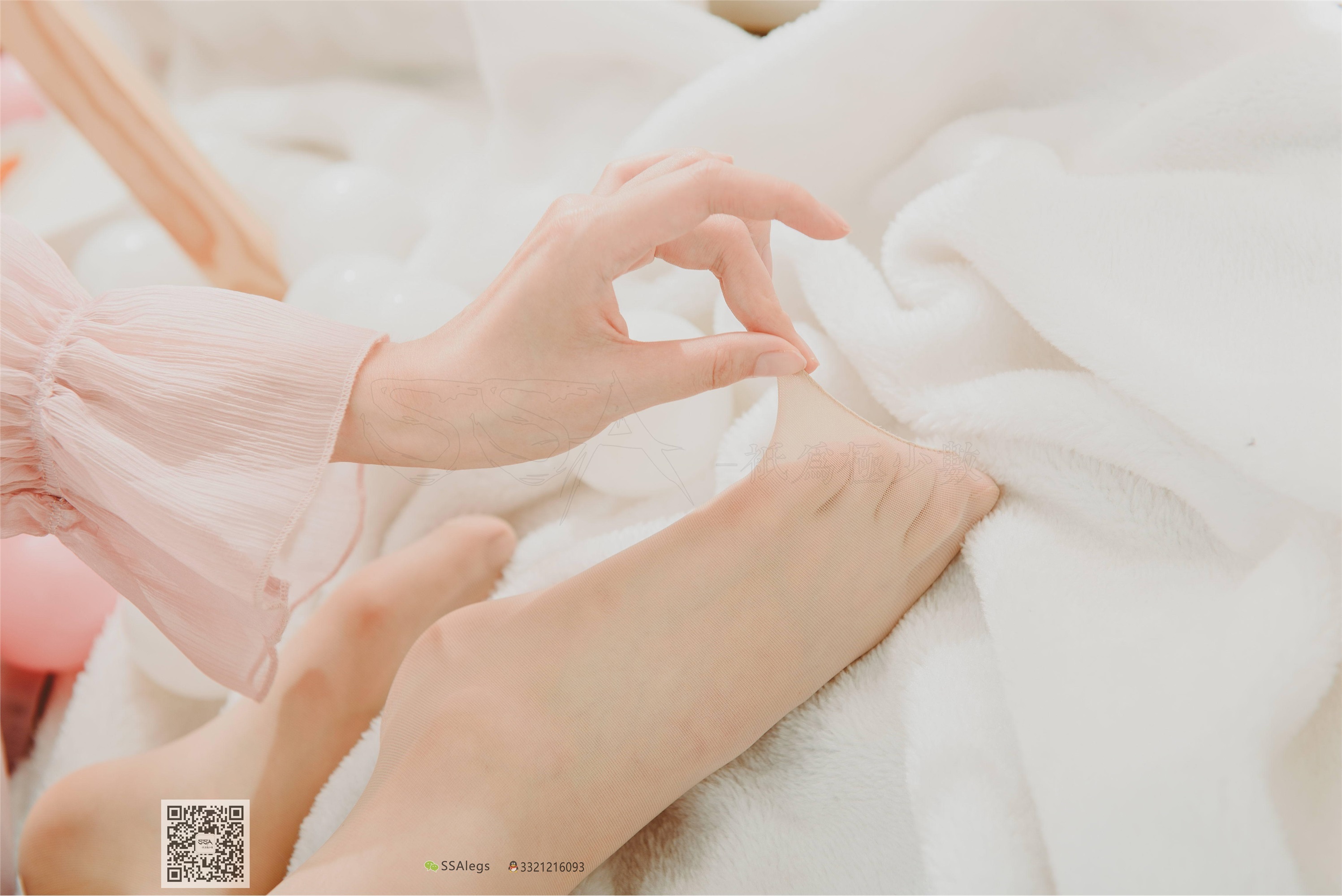 SSA丝社 NO.002 纯-琪琪丝足浴缸小清新